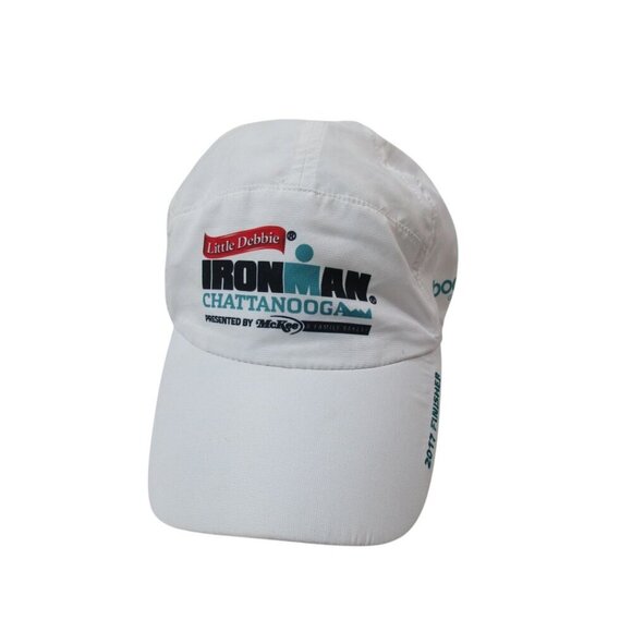 IRONMAN Chattanooga Boca Gear 2017 Finisher Running Cap One Size White Strapback - Picture 1 of 6